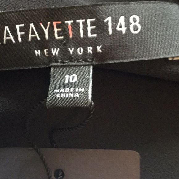 Lafayette 148 NY Josefina Silk-Blend Blouson Dress - Picture 11 of 11